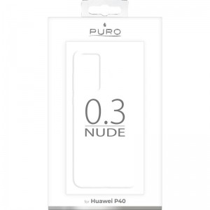 PURO 0.3 Nude - Etui Huawei P40 (przezroczysty)-976812