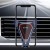 Crong Gravity Auto-Clip Car Holder - Uchwyt samochodowy grawitacyjny do telefonu 4,7”- 6,5” (czarny)-1535005