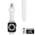 Crong Liquid - Pasek do Apple Watch 42/44mm (biały)-2591781