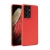 Crong Color Cover - Etui Samsung Galaxy S21 Ultra (czerwony)-2670065