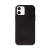Crong Essential Cover - Etui ze skóry ekologicznej iPhone 12 / iPhone 12 Pro (czarny)-2761124
