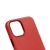 Crong Essential Cover - Etui ze skóry ekologicznej iPhone 12 / iPhone 12 Pro (czerwony)-2761136