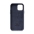 Crong Essential Cover - Etui ze skóry ekologicznej iPhone 12 / iPhone 12 Pro (granatowy)-2761144