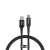 Crong Armor Link – Kabel 60W z USB-C na USB-A w oplocie 150cm (czarny)-2878344