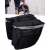 Dunlop - Torba / sakwa rowerowa na bagażnik duża 26 l (Czarny)-2941394