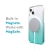 Speck Presidio Perfect-Clear + Ombre + MagSafe - Etui iPhone 13 z powłoką MICROBAN (Clear/Fantasy Teal Fade)-3372048