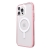 Speck Presidio Perfect-Clear with Impact Geometry + MagSafe - Etui iPhone 13 Pro Max z powłoką MICROBAN (Clear/Rosy Pink