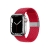 Crong Wave Band – Pleciony pasek do Apple Watch 42/44/45 mm (czerwony)-3377834