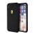 Ferrari Silicone Hard Case - Etui iPhone Xs / X (czarny)-361950