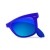 PURO Sunny Kit - Zestaw etui iPhone 8 / 7   składane okulary przeciwsłoneczne (niebieski)-431577