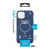 Speck Presidio2 Grip + MagSafe - Etui iPhone 14 / iPhone 13 z powłoką MICROBAN (Coastal Blue / Black / White)-4370943