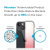 Speck Presidio Perfect-Clear + Ombre - Etui iPhone 14 / iPhone 13 z powłoką MICROBAN (Clear / Vintage Rose Fade)-4371033