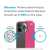 Speck Presidio2 Pro - Etui iPhone 14 Pro Max z powłoką MICROBAN (Digitalpink / Blossompink / White)-4371077