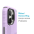 Speck Presidio2 Grip - Etui iPhone 14 Pro Max z powłoką MICROBAN (Spring Purple / Cloudygrey / White)-4371216