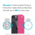 Speck Presidio2 Pro + MagSafe - Etui iPhone 14 Plus z powłoką MICROBAN (Digitalpink / Blossompink / White)-4371467