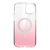 Speck Presidio Perfect-Clear + Ombre + MagSafe - Etui iPhone 14 Plus z powłoką MICROBAN (Clear / Vintage Rose Fade)-4371635
