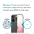 Speck Presidio Perfect-Clear + Ombre + MagSafe - Etui iPhone 14 Plus z powłoką MICROBAN (Clear / Vintage Rose Fade)-4371636
