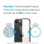 Speck Presidio Perfect-Clear with Impact Geometry - Etui iPhone 14 Plus z powłoką MICROBAN (Clear / Black)-4371649