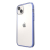 Speck Presidio Perfect-Clear with Impact Geometry - Etui iPhone 14 Plus z powłoką MICROBAN (Clear / Grounded Purple)-437