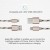 Momax Elite link - Kabel połączeniowy USB do Lightning MFi   elastyczny stojak, 2.4 A, 1 m (Golden)-452227