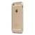 Moshi iGlaze Luxe - Etui z aluminiową ramką iPhone 6s / iPhone 6 (Satin Gold)-454647