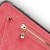 Zizo Nebula Wallet Case - Skórzane etui iPhone X z kieszeniami na karty   saszetka na zamek   szkło 9H na ekran (Pink/Black)-458970