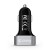 Crong Power Car Charger 30W - Ładowarka samochodowa USB QuickCharge 3.0   USB 2.4A (aluminium)-781754