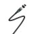 Borofone - kabel ładowania USB-A do Lightning z końcówką magnetyczną i podświetleniem, czarny-890962