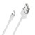 Borofone - Kabel USB-A do Lightning zapakowany w tubę, 1 m (Biały)-891677