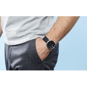 Withings Scanwatch Zegarek z funkcją EKG pomiarem pulsu i SPO2 (czarny) 38mm